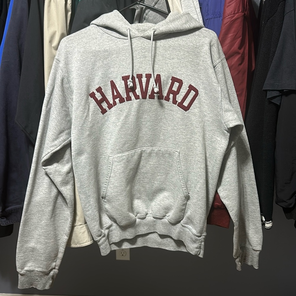Y2k Champion Harvard Pullover Hoodie